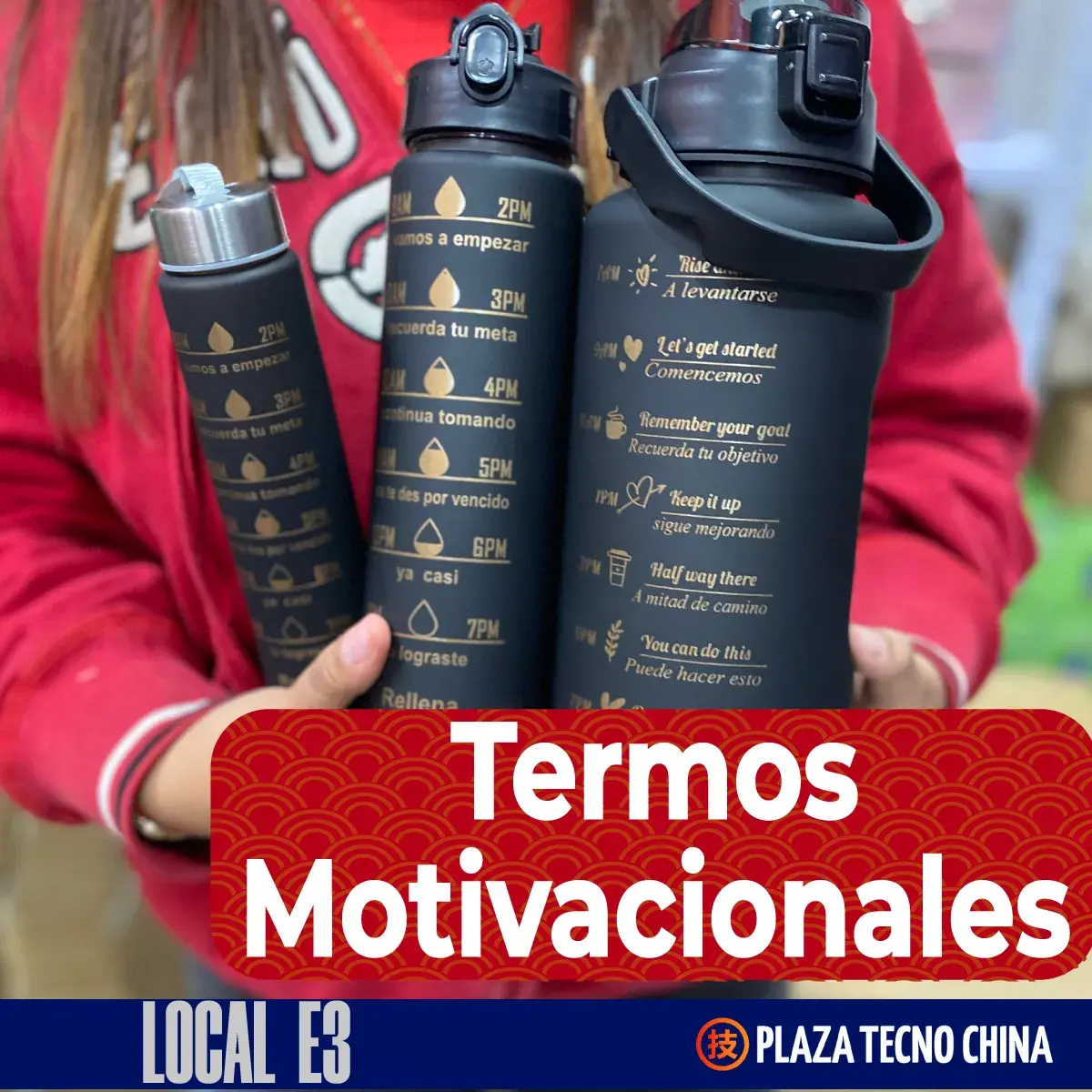 termos motivacionales plaza tecno china