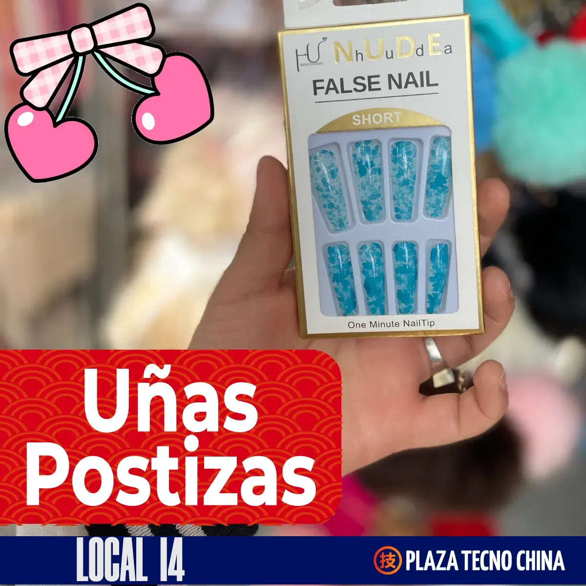 uñas postizas plaza tecno china